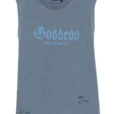 Топ с графичным принтом