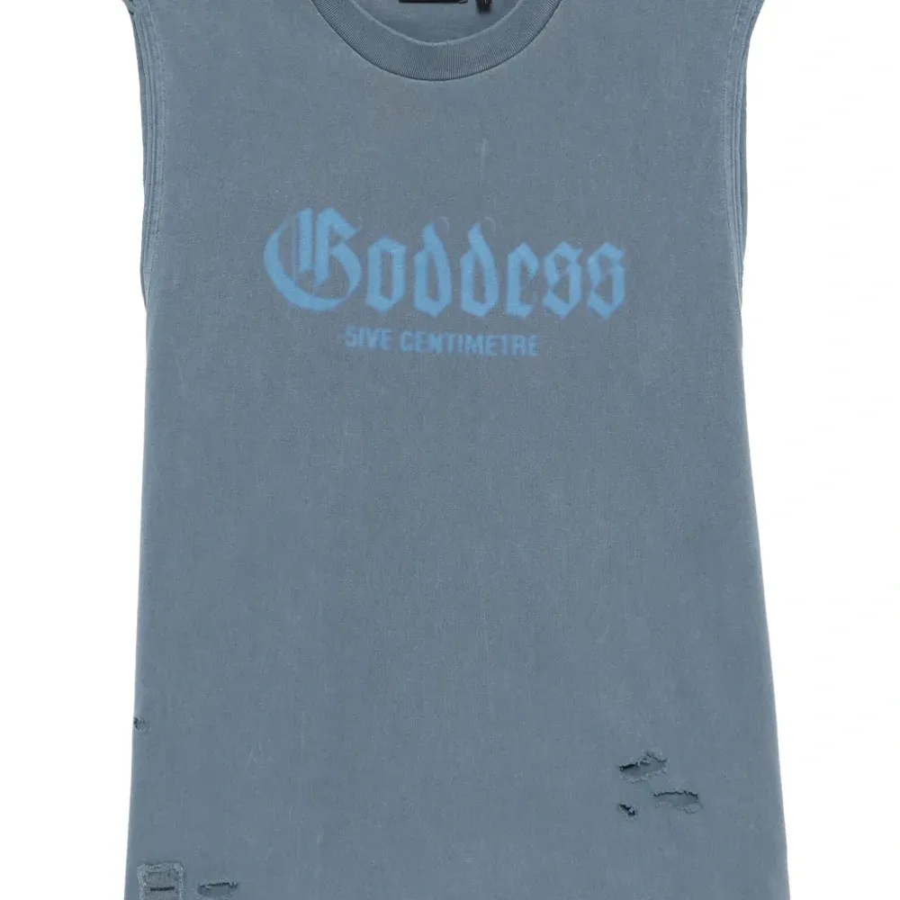 Топ с графичным принтом