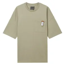 Футболка свободного кроя с карманом