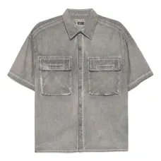 Рубашка с вышитым логотипом