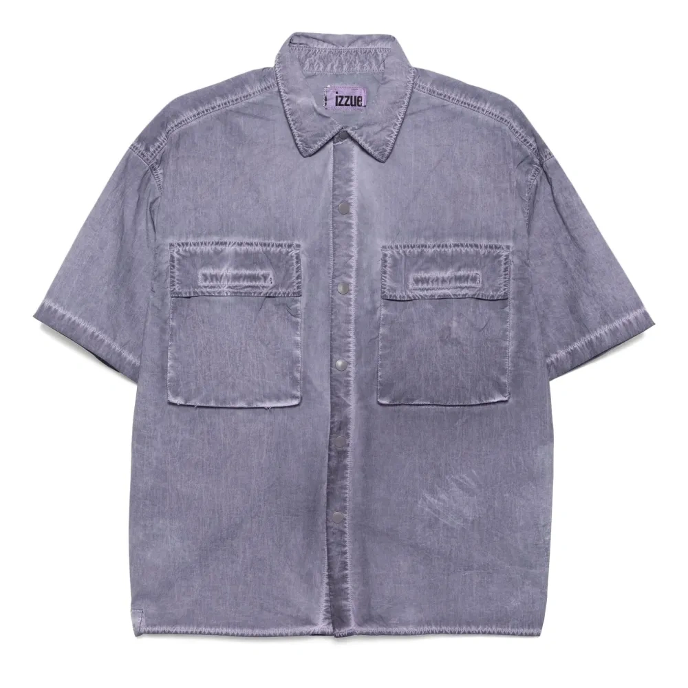 Рубашка с вышитым логотипом