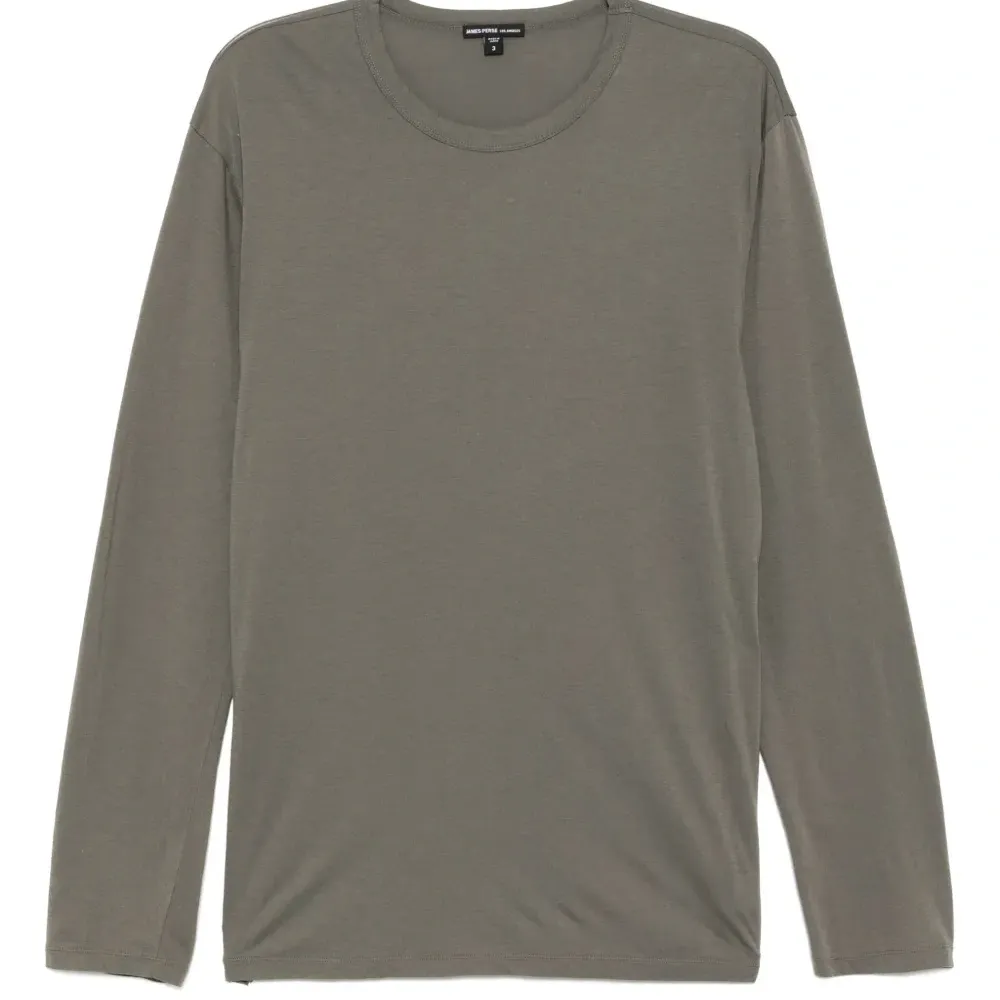 Футболка из джерси с круглым вырезом