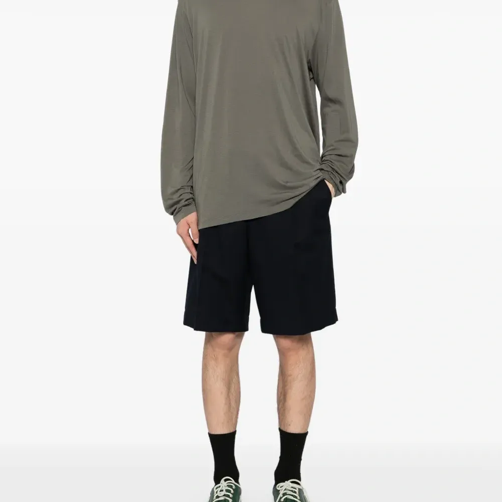 Футболка из джерси с круглым вырезом