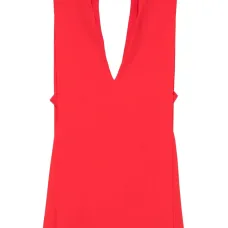 Платье мини с поясом