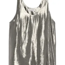 Топ из ткани ламе