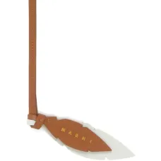 Кожаная подвеска в виде перьев Кожаная подвеска в виде перьев