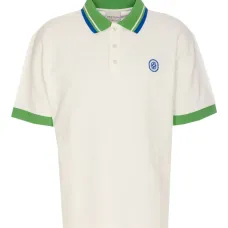 Рубашка поло с контрастным воротником