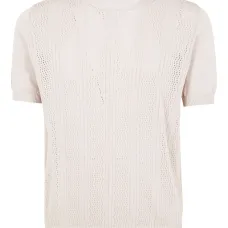 Футболка с сетчатой вставкой