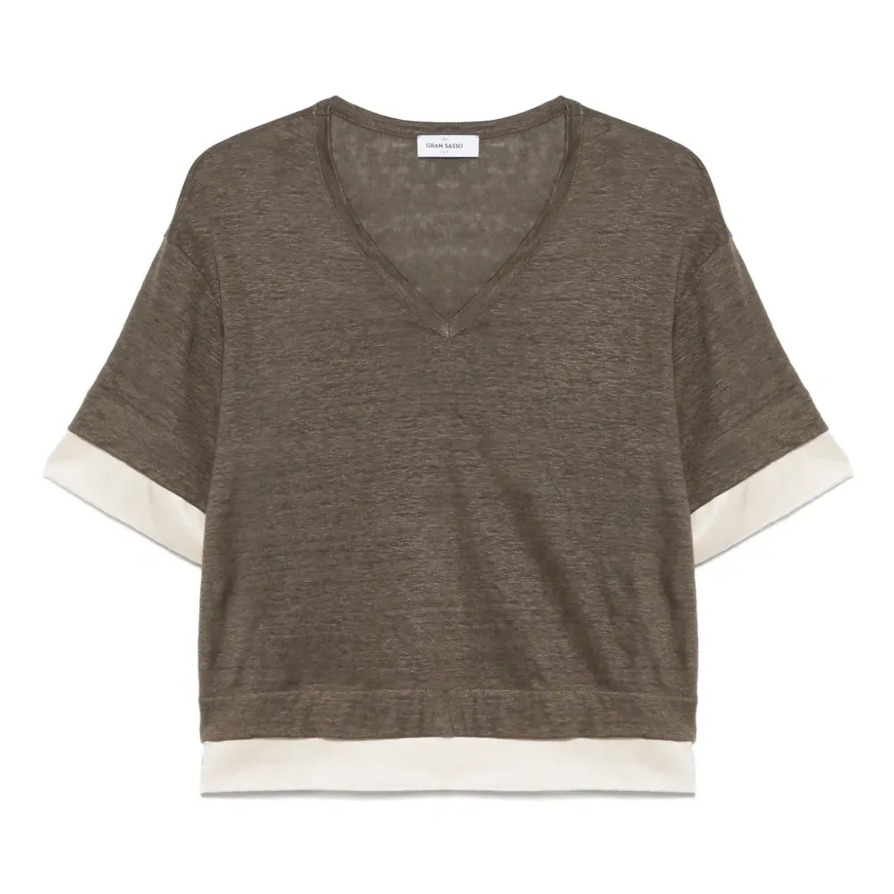 Футболка тонкой вязки