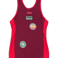 Топ для плавания с нашивкой-логотипом