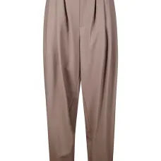 Шерстяные брюки строгого кроя