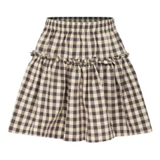 Юбка в клетку гингем