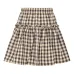 Юбка в клетку гингем