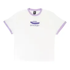 Футболка с 3D-логотипом и контрастной отделкой горловины