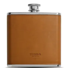 Фляга с кожаным чехлом