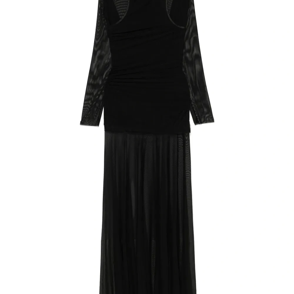 Многослойное платье