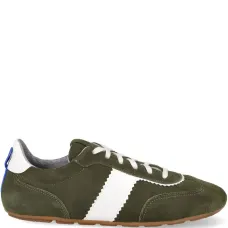 Замшевые кроссовки