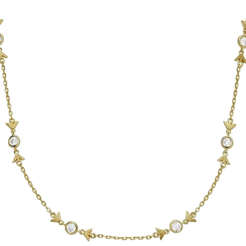 Колье с монограммой