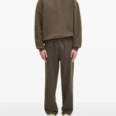 Толстовка с воротником поло