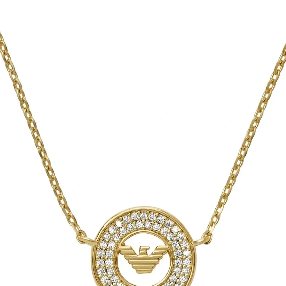 Колье с подвеской-логотипом