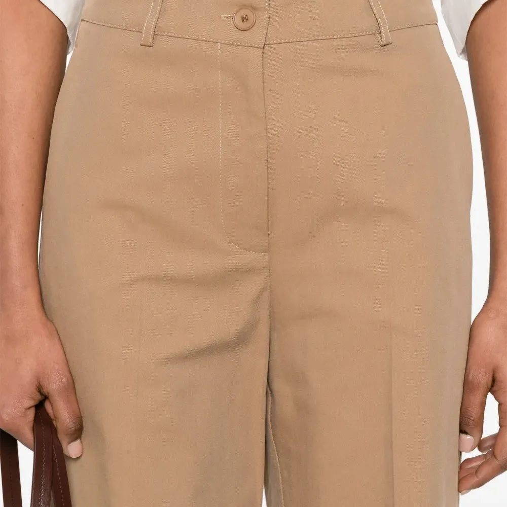 Брюки с подворотами