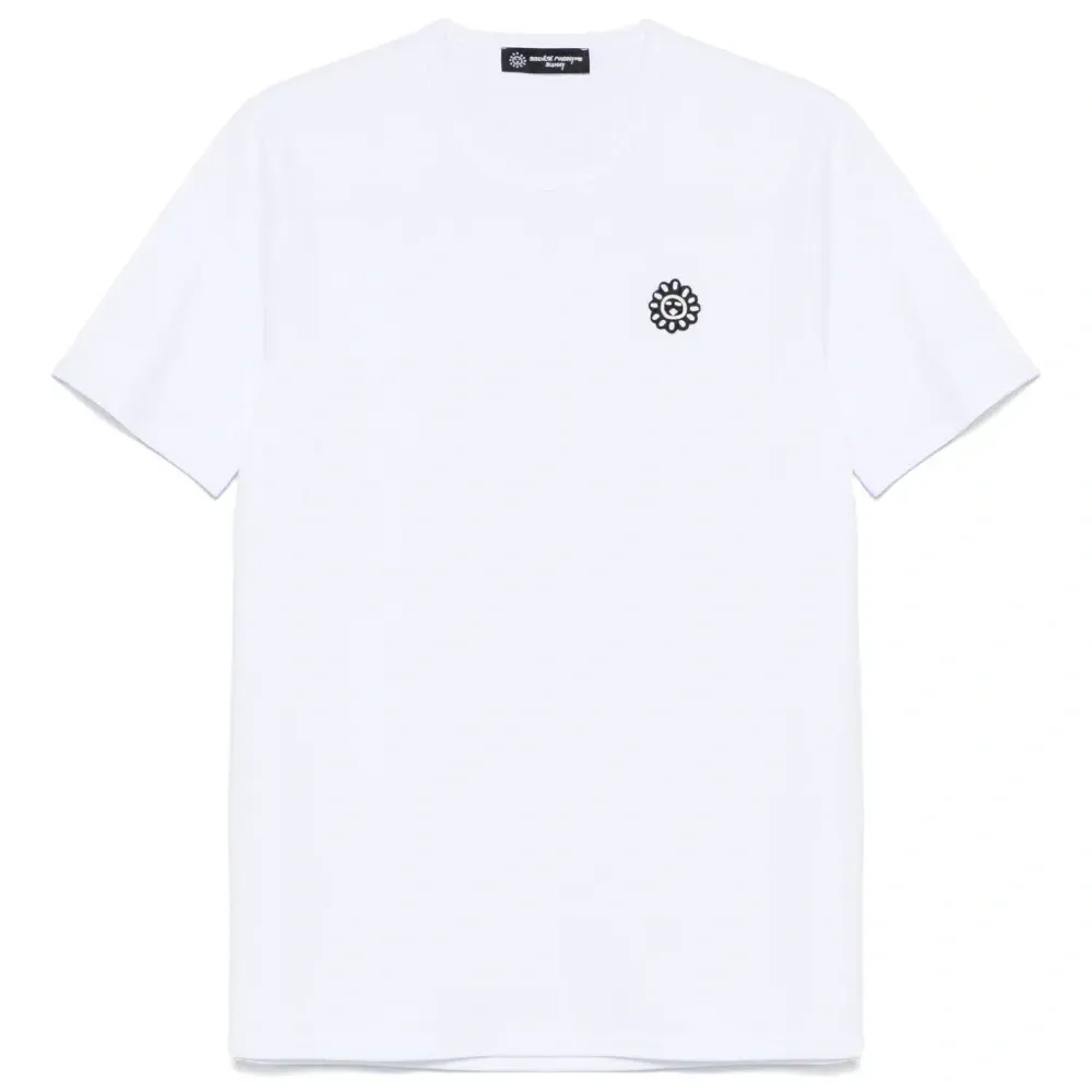 Футболка с нашивкой-логотипом