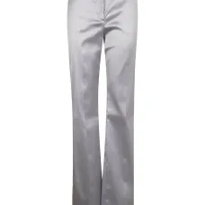 Атласные брюки строгого кроя