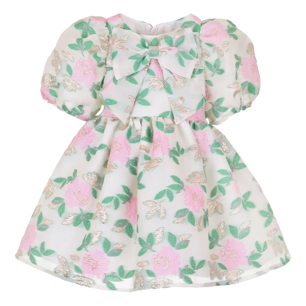 Платье с цветочным принтом