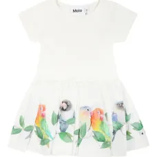 Платье с графичным принтом