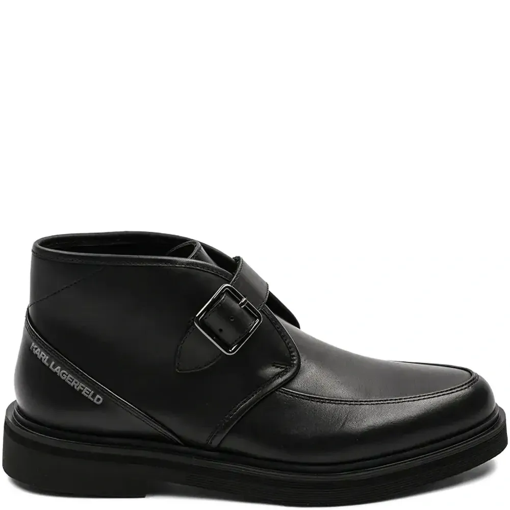 Кожаные ботинки