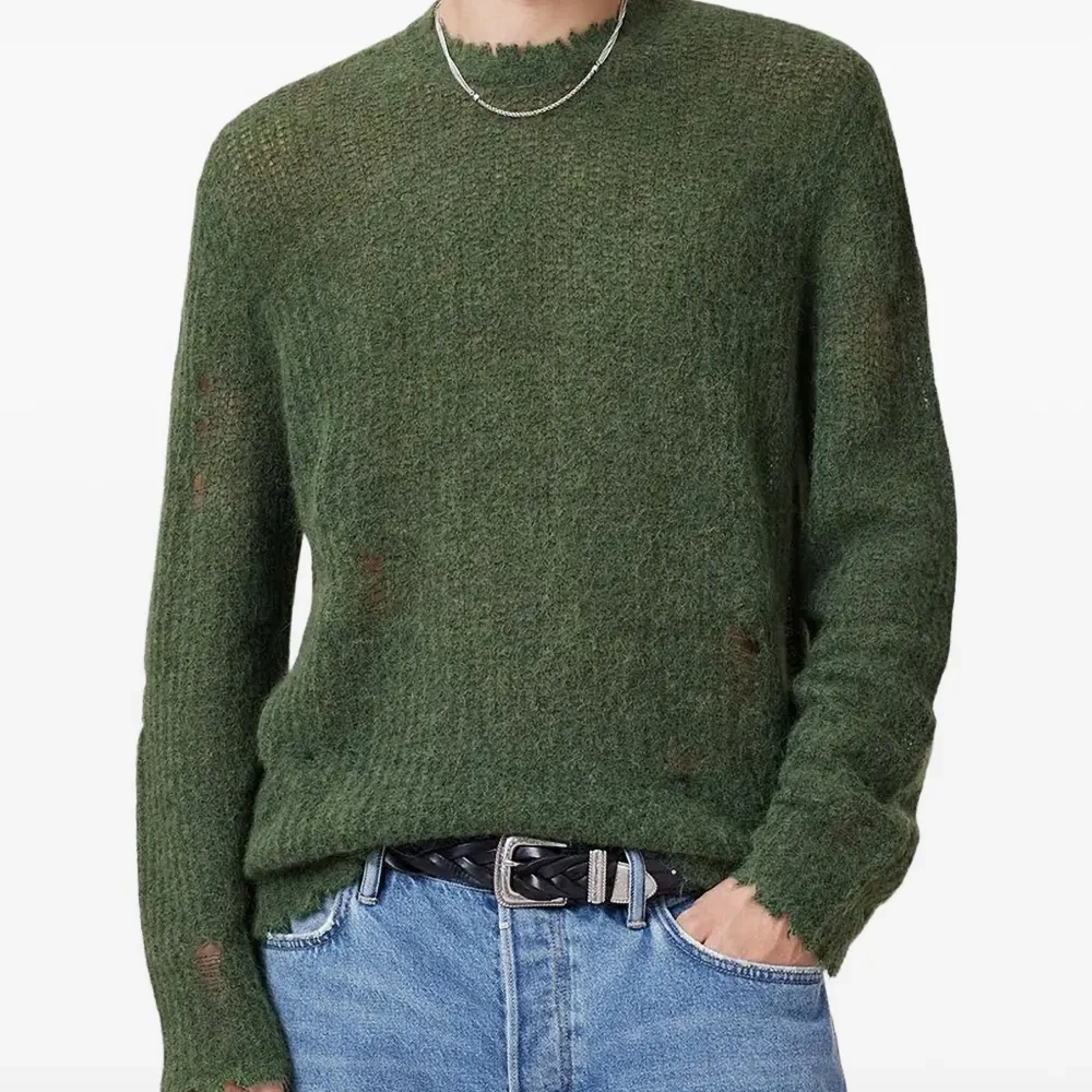 свитер с бахромой