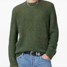 свитер с бахромой