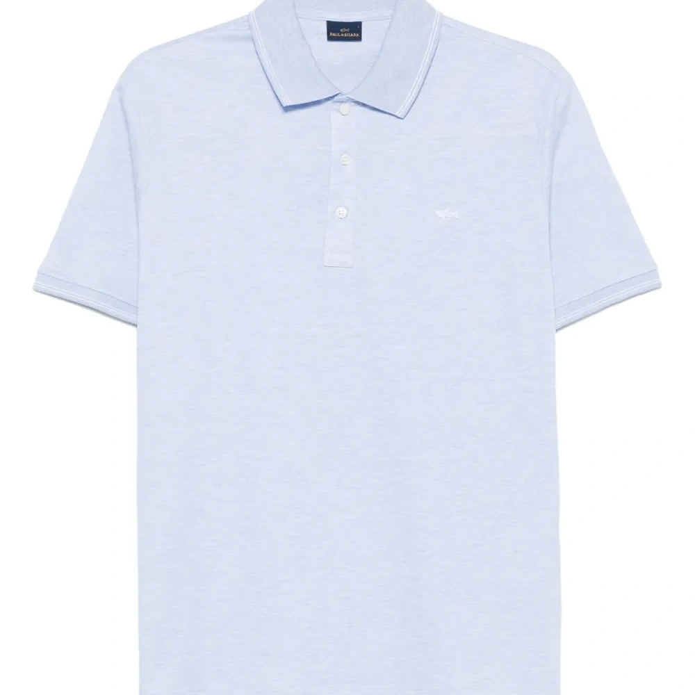 Рубашка поло с нашивкой-логотипом