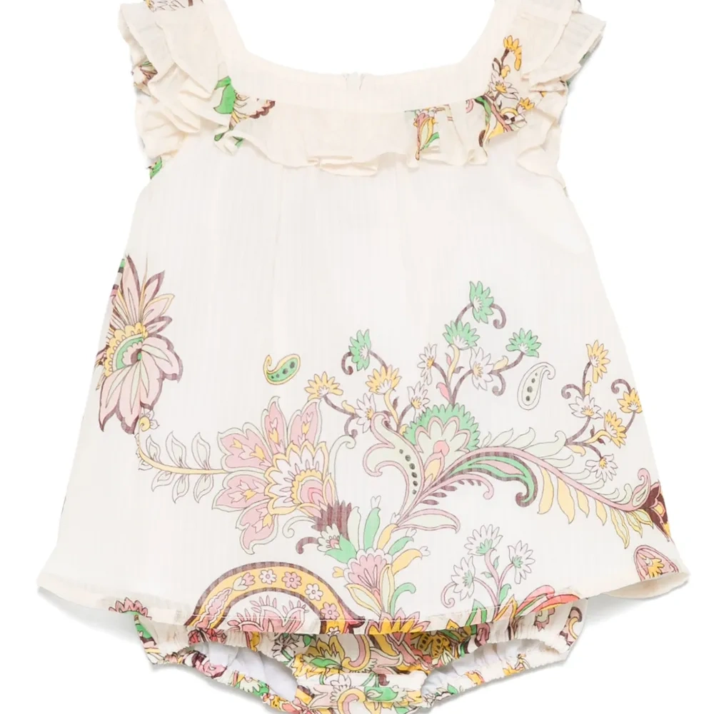 Платье с цветочным принтом