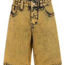 Джинсовые шорты по колено