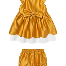 Атласное платье