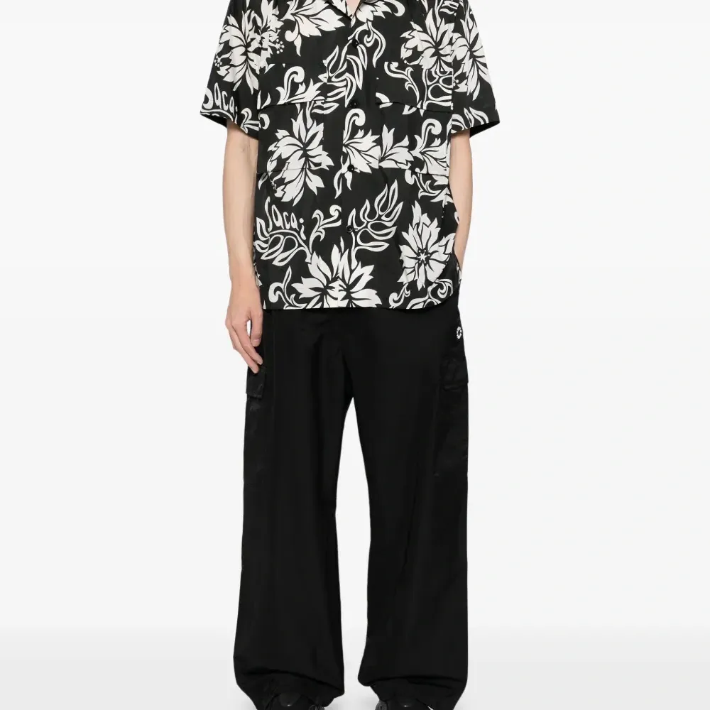 Брюки карго с нашивкой-логотипом