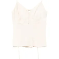 Топ на бретелях с завязками