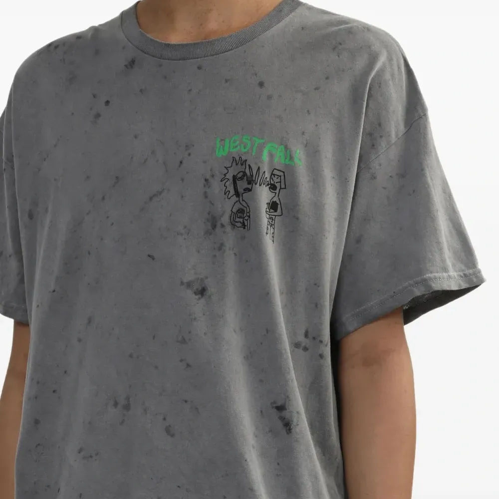 Футболка с круглым вырезом