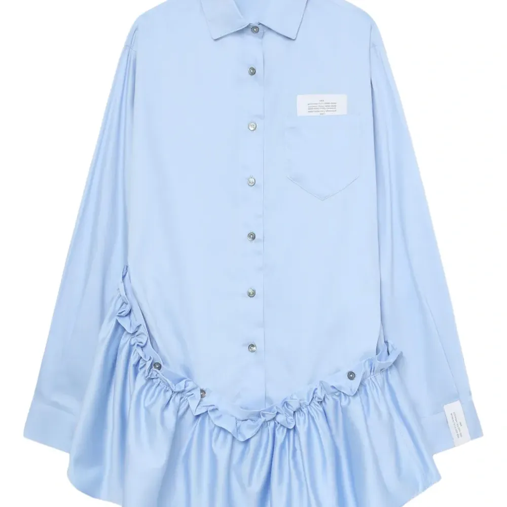 Рубашка с оборками