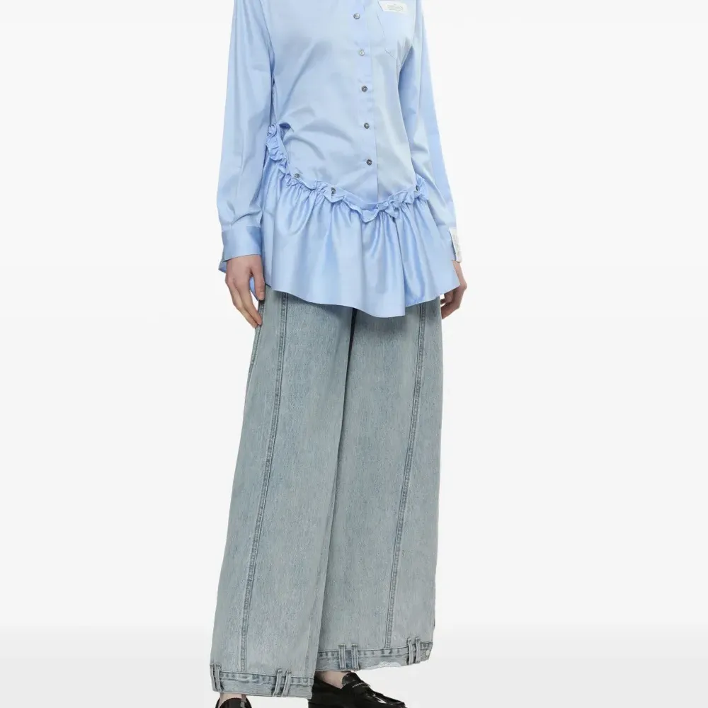 Рубашка с оборками