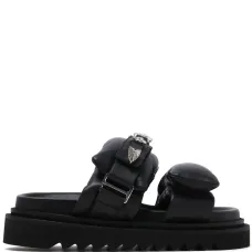 Сандалии с пряжками