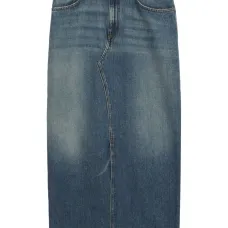 Джинсовая юбка миди Джинсовая юбка миди