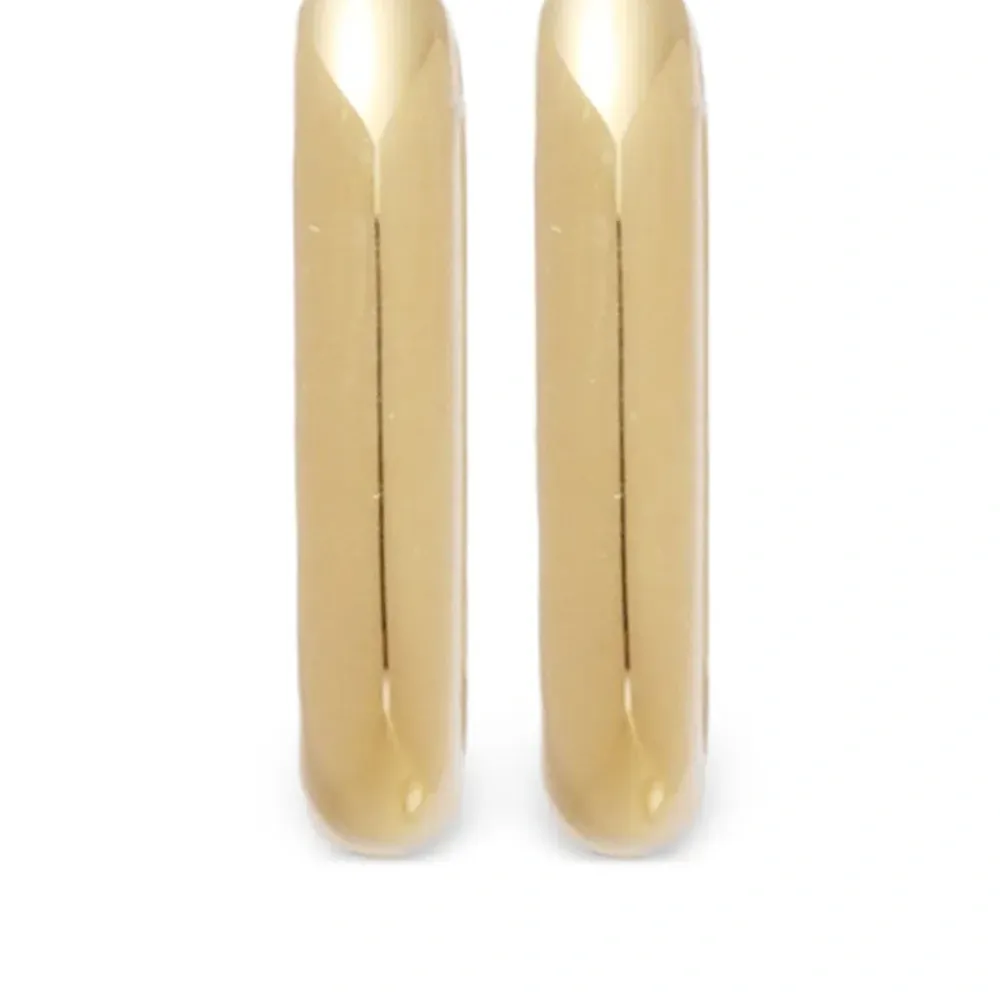 Серебряные серьги-кольца Ovate