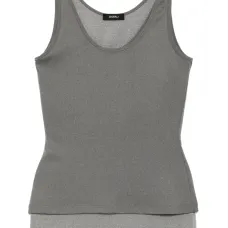 Двухслойный топ без рукавов Двухслойный топ без рукавов