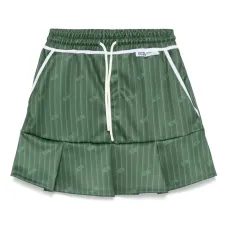 Юбка мини в тонкую полоску