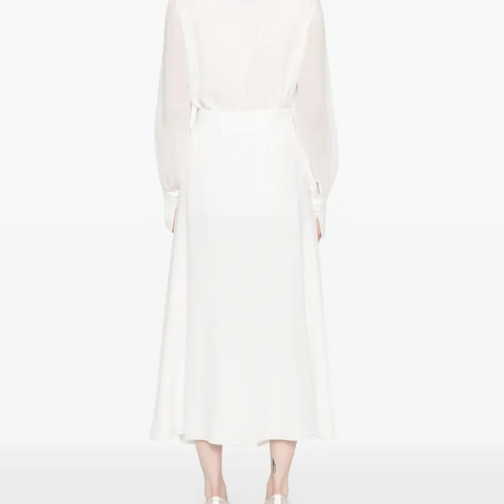 Драпированная юбка миди