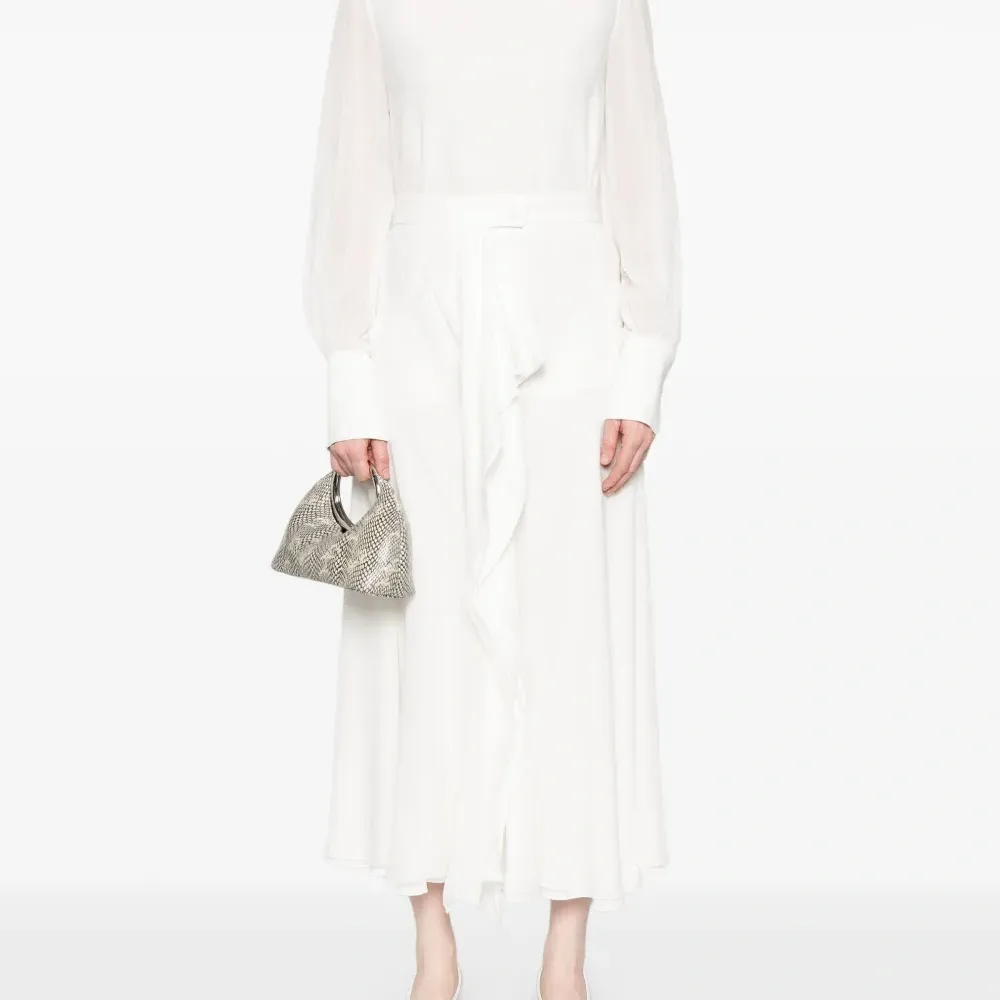 Драпированная юбка миди