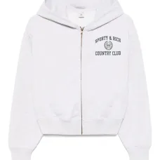 Укороченное худи на молнии Укороченное худи на молнии