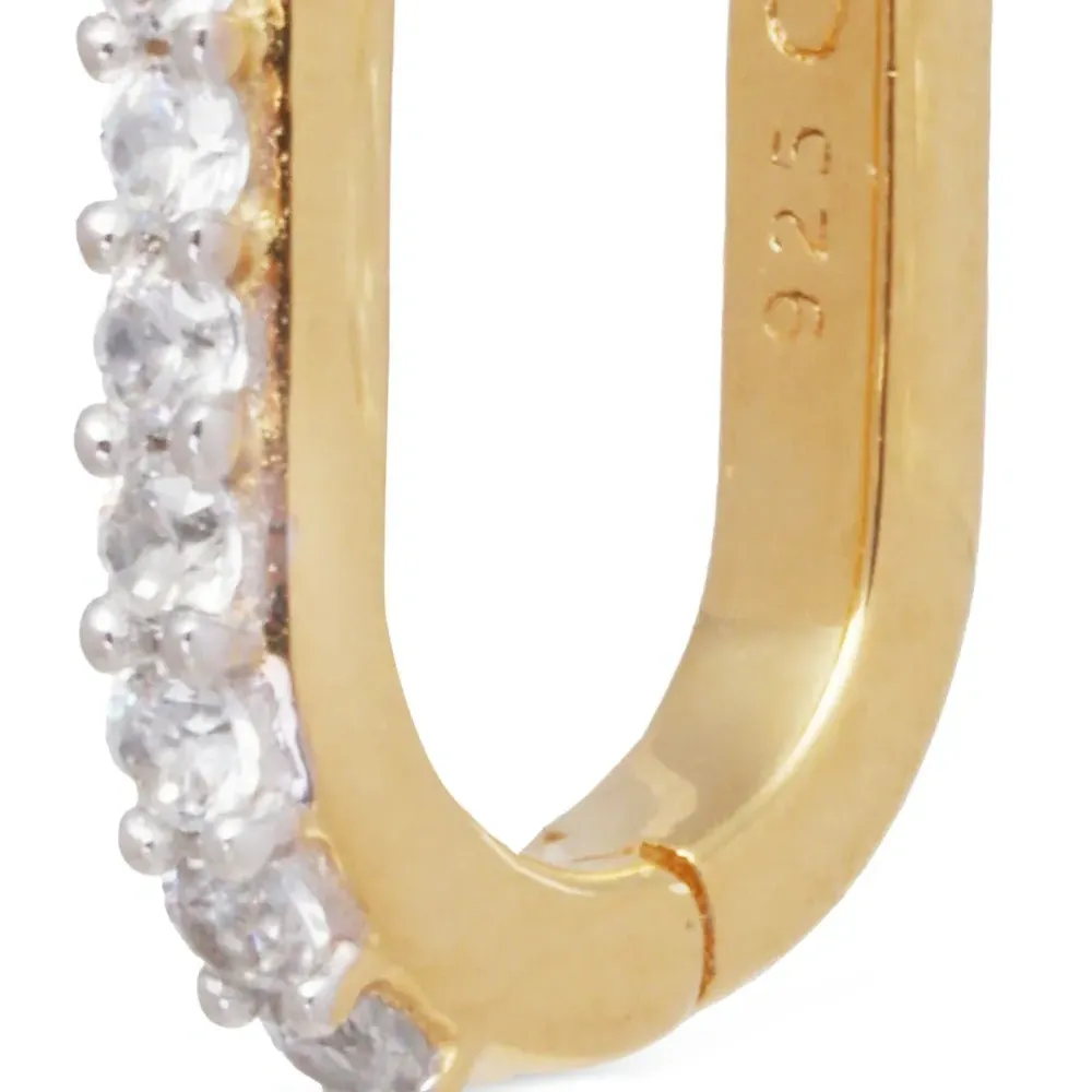 Серьги с кристаллами